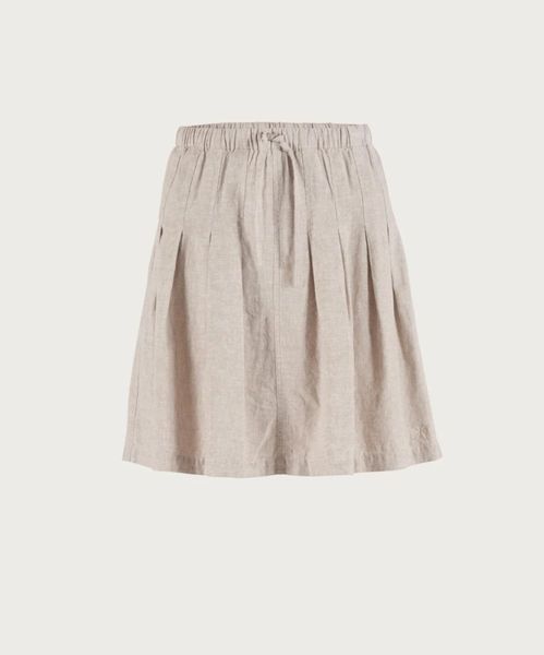 Blue Sportswear Anemone Lin Skjørt Chalk Melange