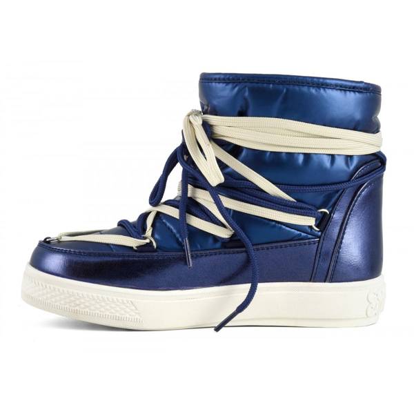 Colors Of California Short Snow Boot Nylon Royal Blue