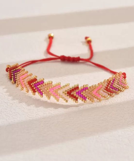 Hovedbilde Glowly Armbånd Rød Multi