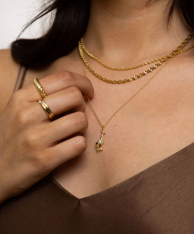 Secrets by B Giraf Crystal Necklace