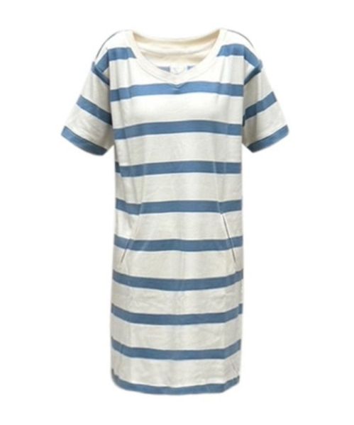 Blue Sportswear Jessica Dress Ecru W Dark Sky