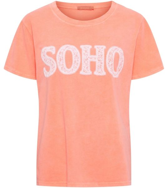 Marta Du Chateau Belina T-skjorte SOHO Orange Fluo